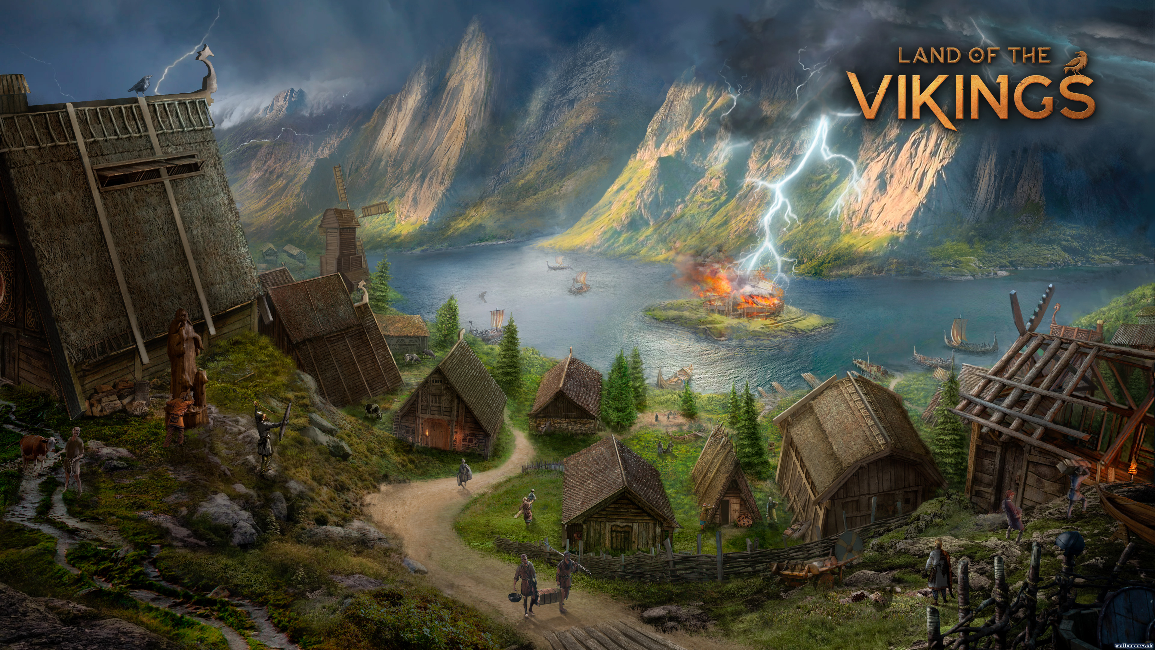 Land of the Vikings - wallpaper 1