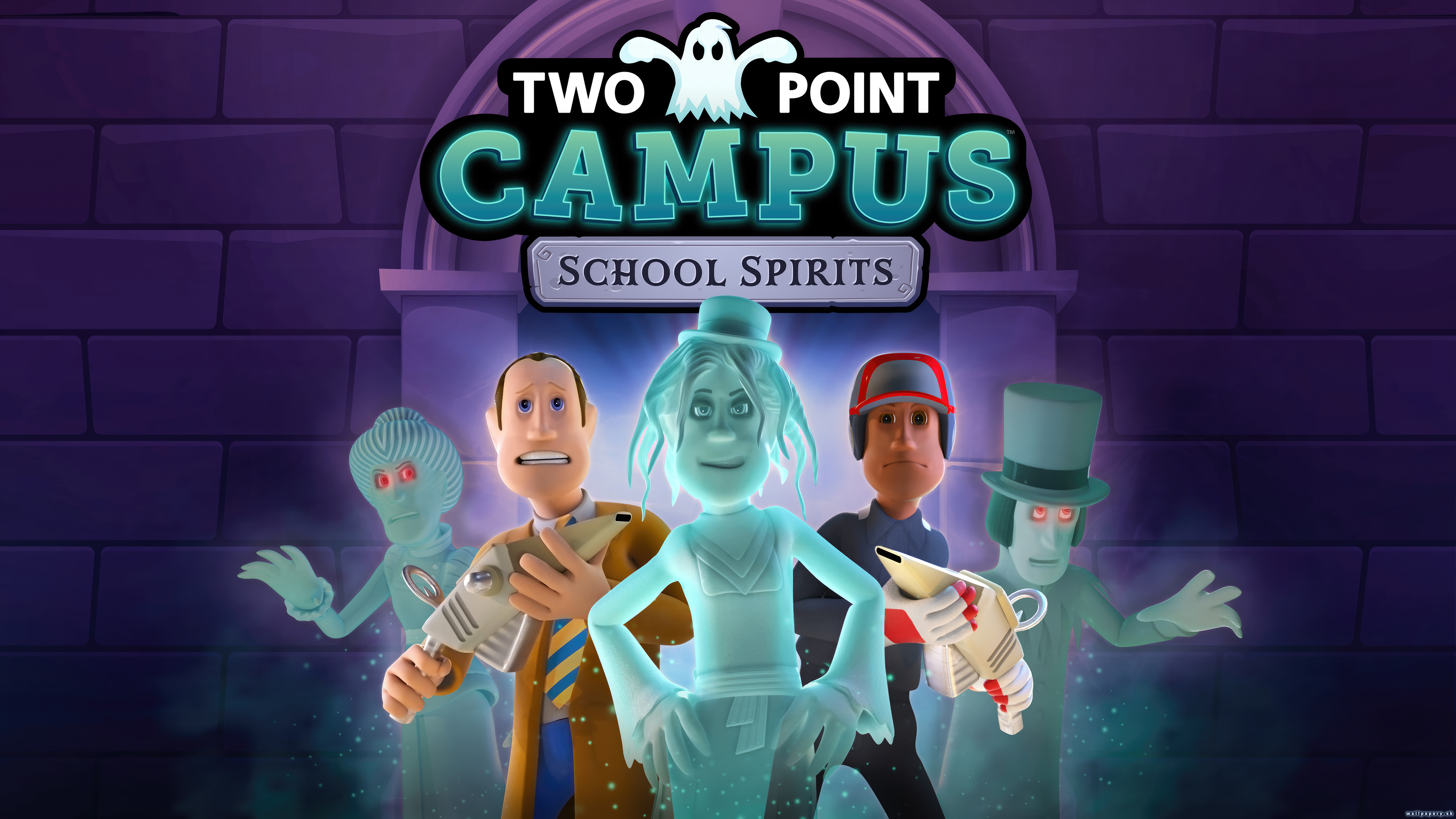 Two Point Campus: School Spirits - wallpaper 1