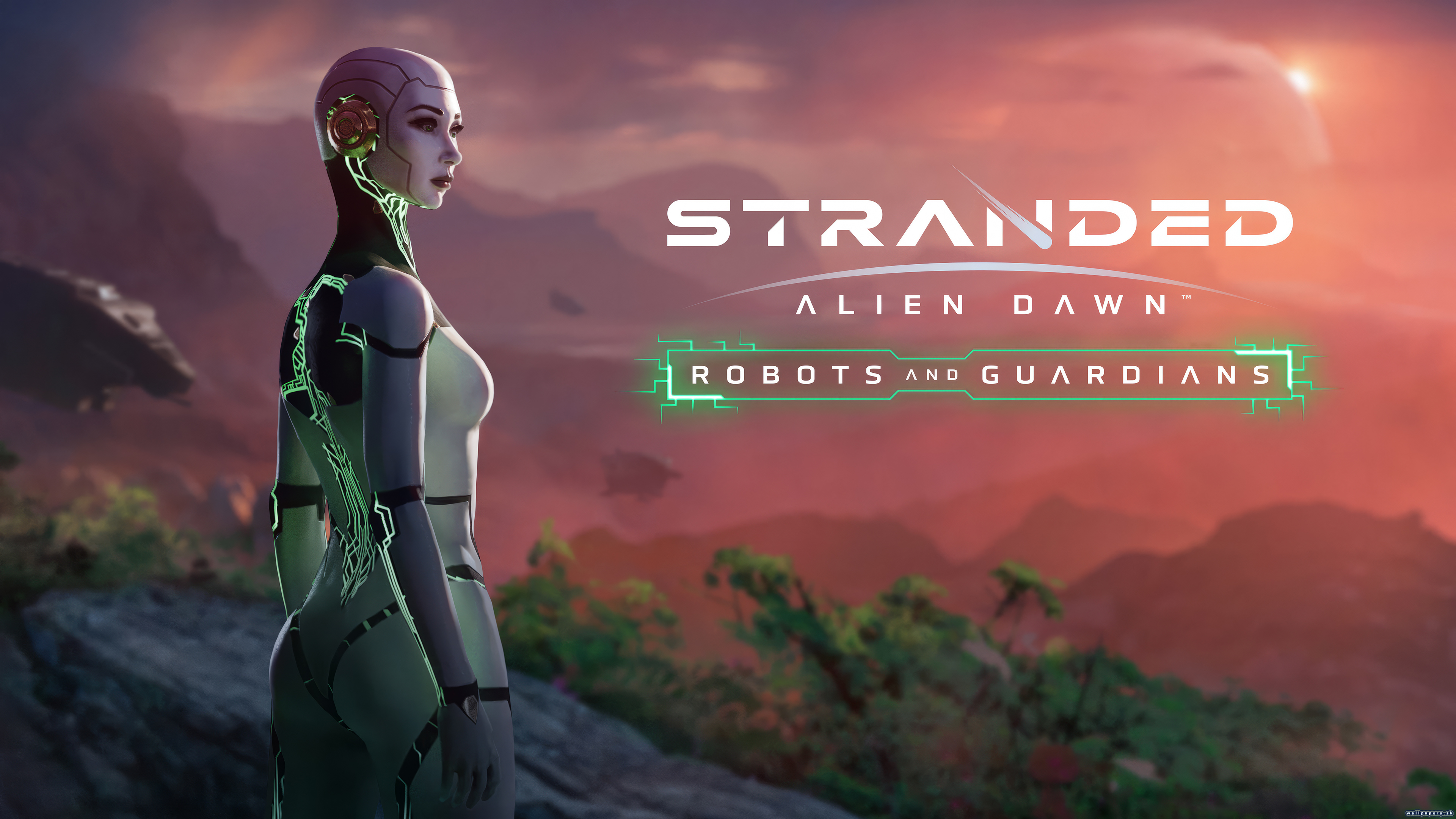 Stranded: Alien Dawn - Robots and Guardians - wallpaper 1
