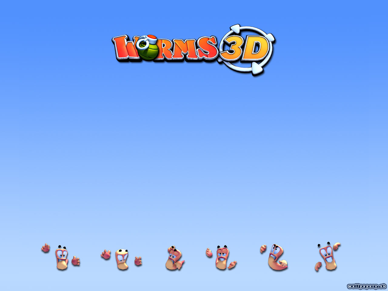 Worms 3D - wallpaper 11