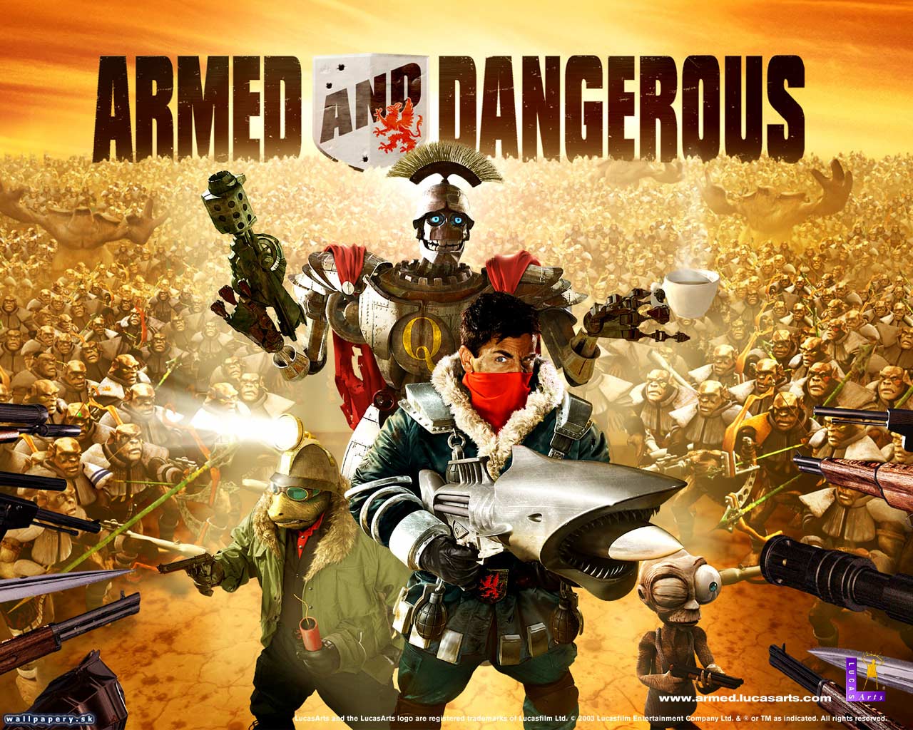 Armed and Dangerous - wallpaper 2