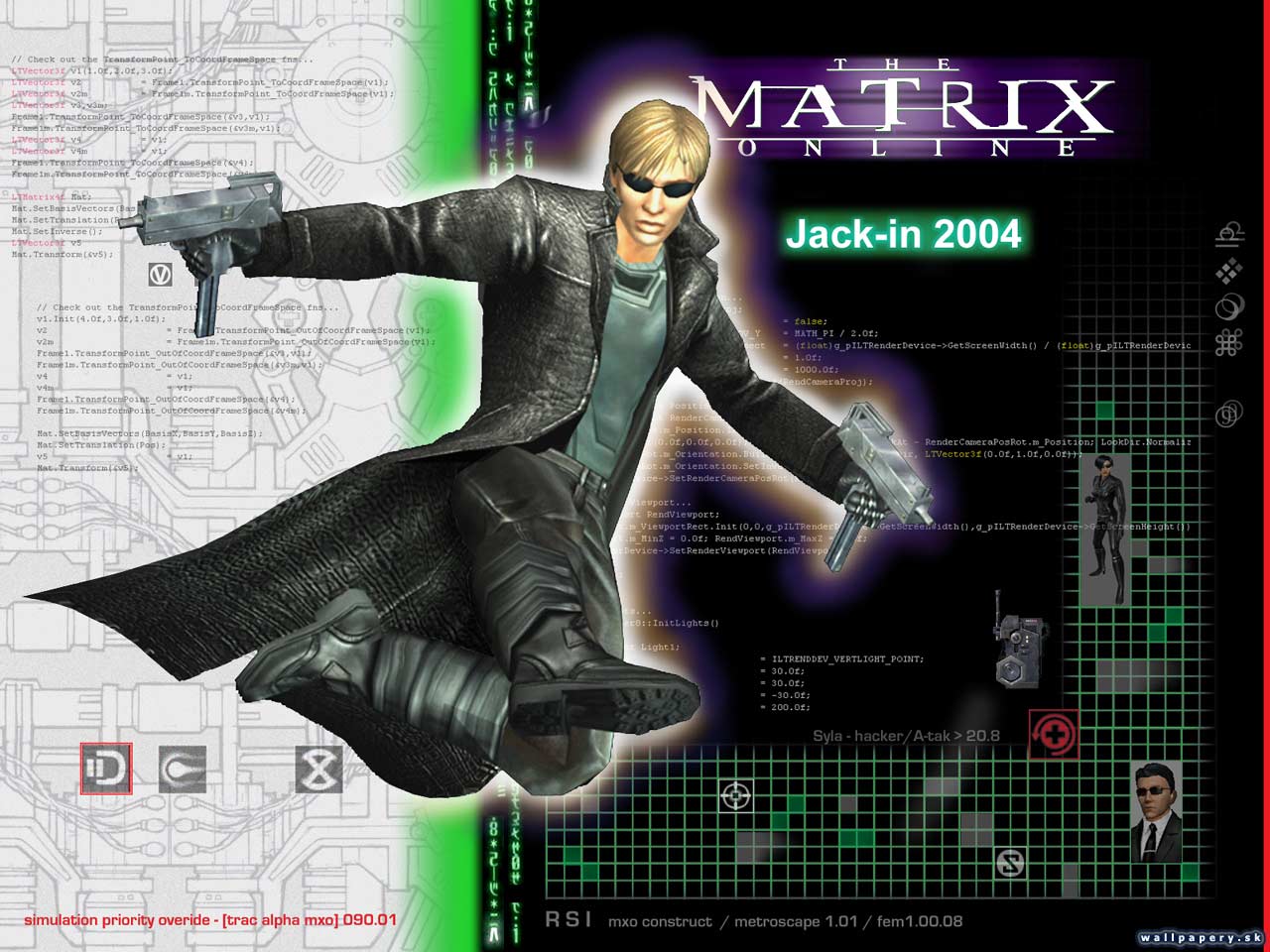 The Matrix Online - wallpaper 9
