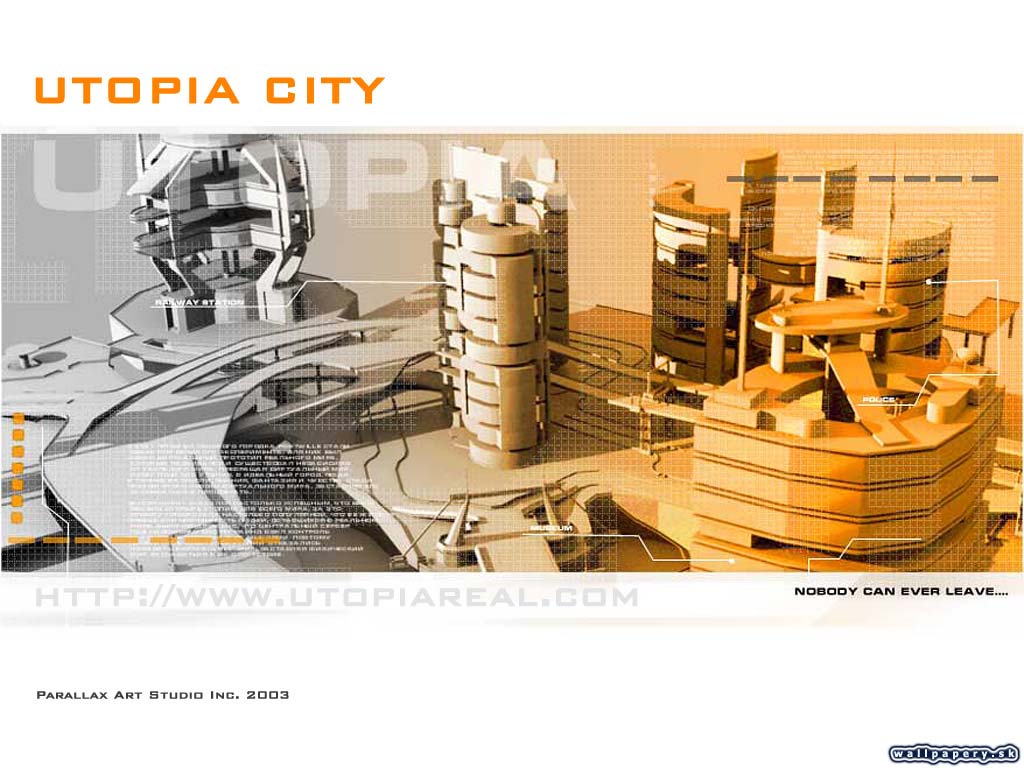 Utopia City - wallpaper 4