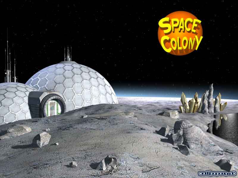 Space Colony - wallpaper 1