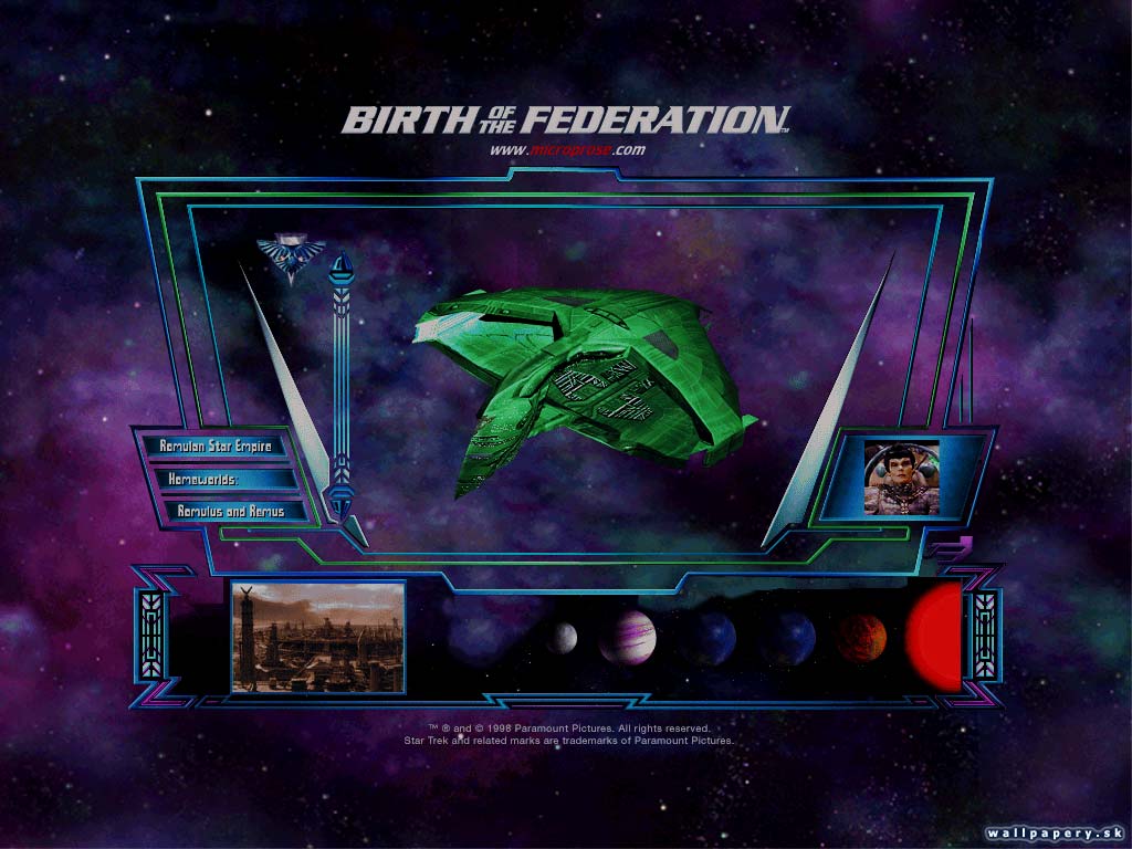 Star Trek: The Next Generation: Birth of the Federation - wallpaper 2