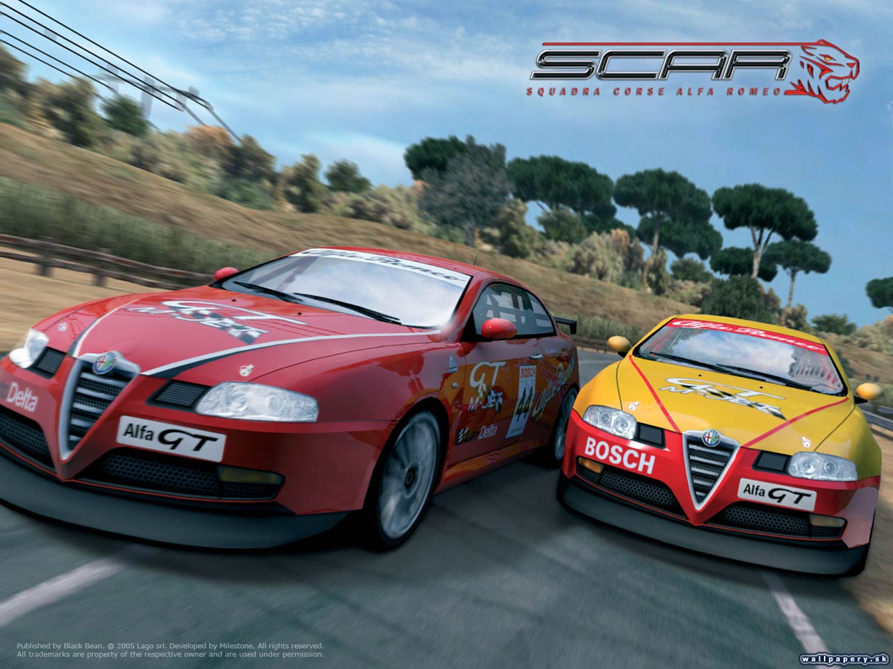 SCAR: Squadra Corse Alfa Romeo - wallpaper 1