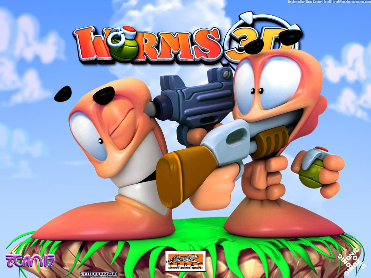 Worms 3D - wallpaper 20